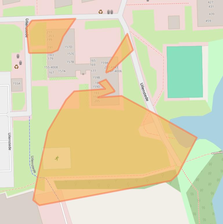 Kaart van postcodegebied 1183AD.