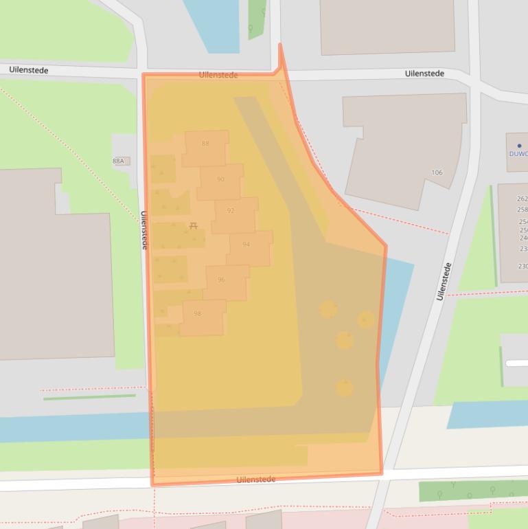 Kaart van postcodegebied 1183AL.