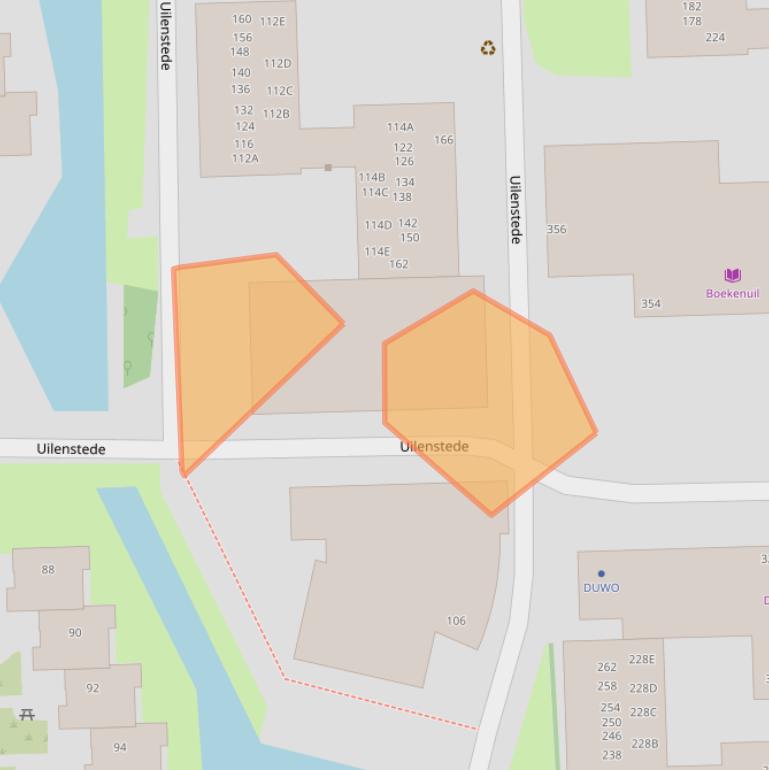 Kaart van postcodegebied 1183DD.