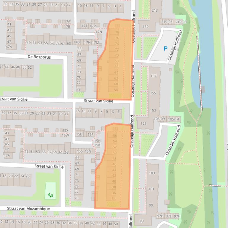 Kaart van postcodegebied 1183GB.