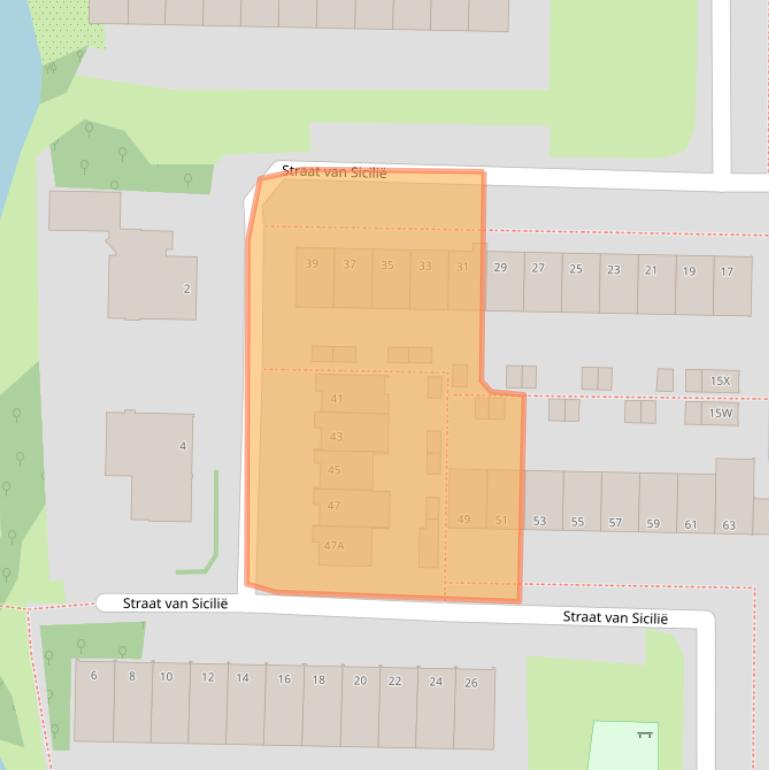 Kaart van postcodegebied 1183GL.