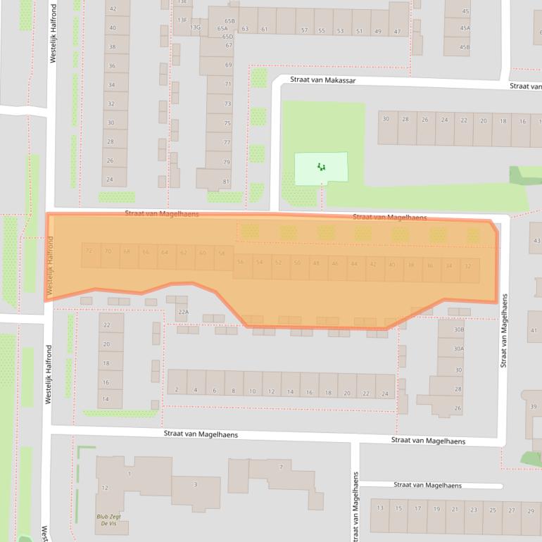 Kaart van postcodegebied 1183HD.