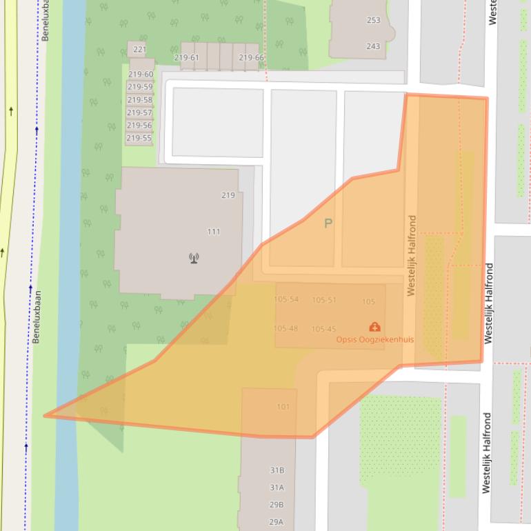Kaart van postcodegebied 1183HR.