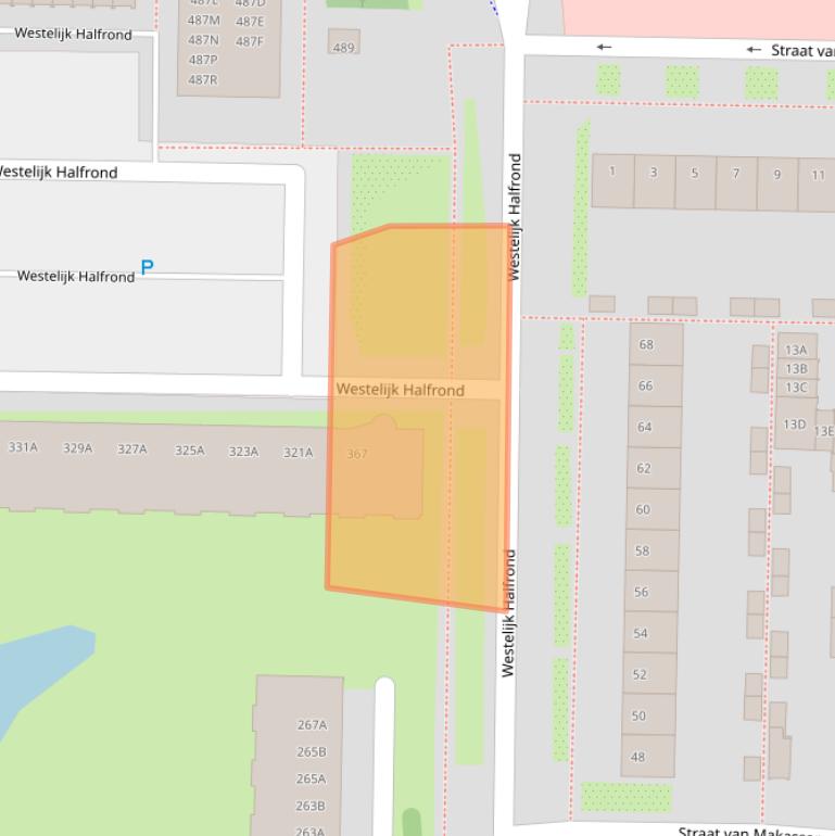 Kaart van postcodegebied 1183JB.