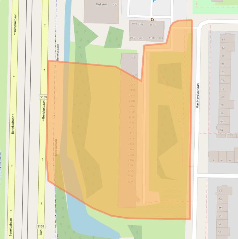 Kaart van postcodegebied 1183LR.