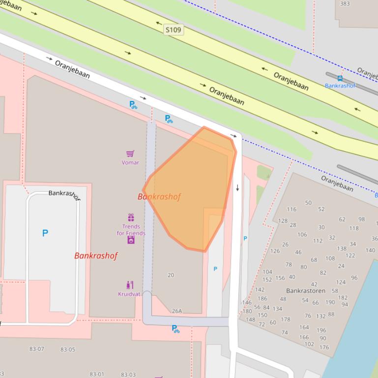 Kaart van postcodegebied 1183NP.