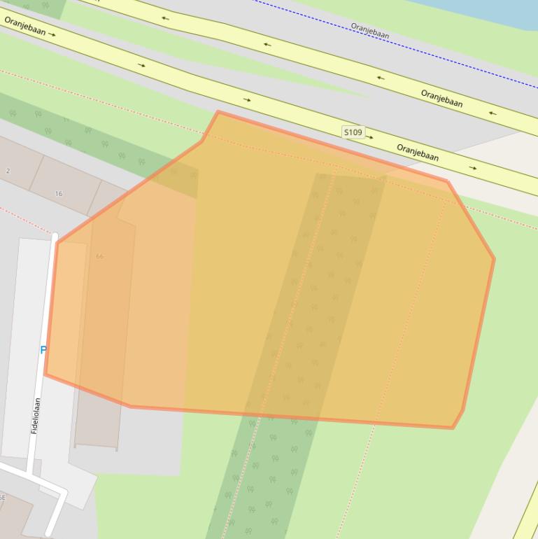 Kaart van postcodegebied 1183PM.