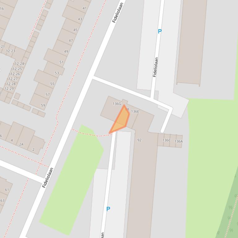 Kaart van postcodegebied 1183PN.