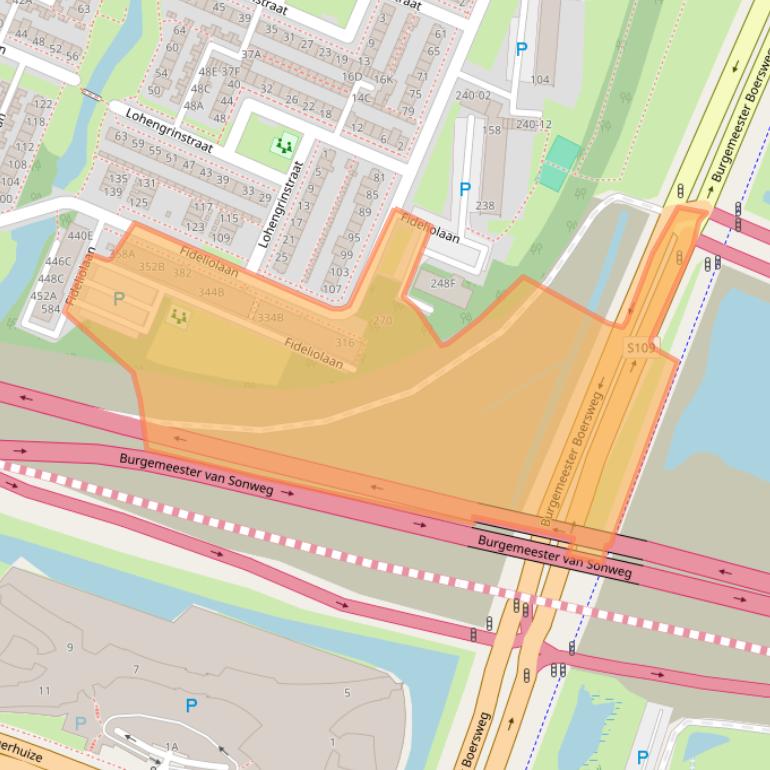 Kaart van postcodegebied 1183PX.