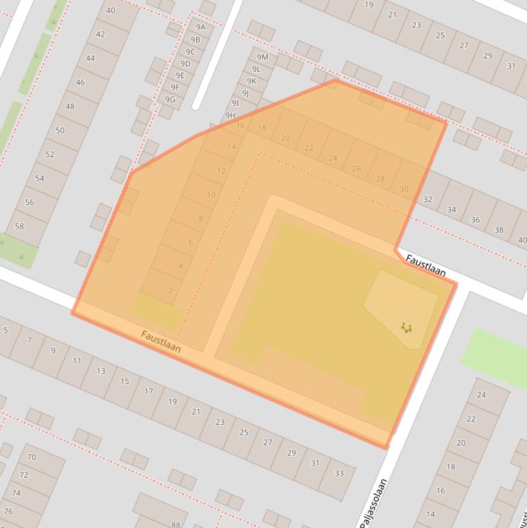 Kaart van postcodegebied 1183RX.
