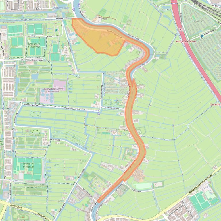 Kaart van postcodegebied 1183TK.