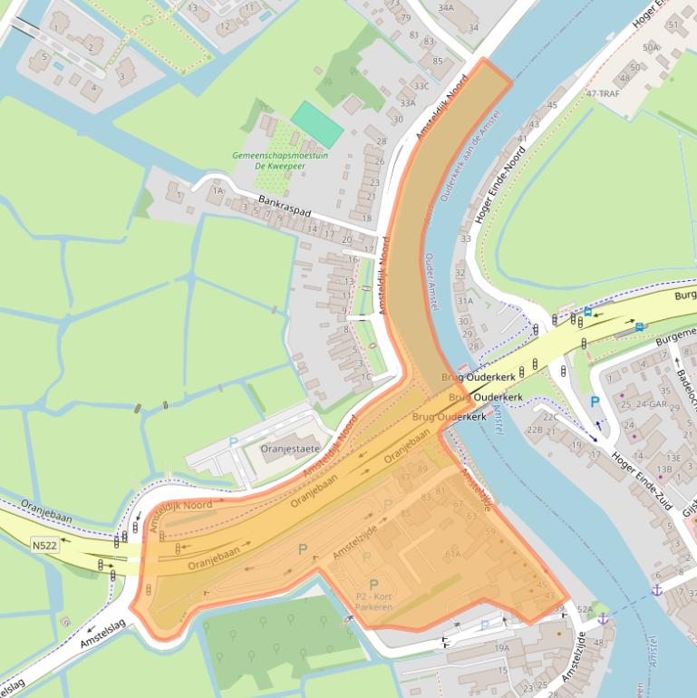 Kaart van postcodegebied 1184TZ.