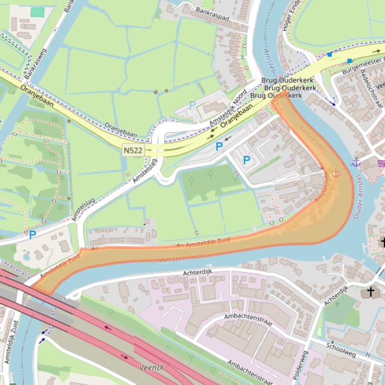 Kaart van postcodegebied 1184VA.