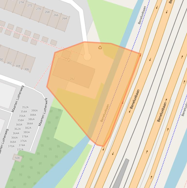 Kaart van postcodegebied 1185AW.