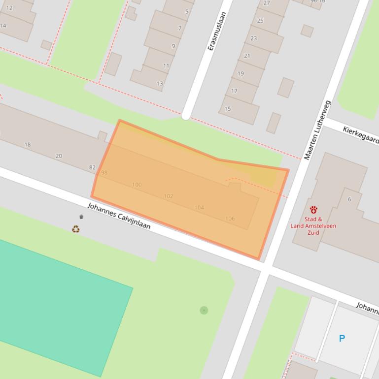 Kaart van postcodegebied 1185BR.