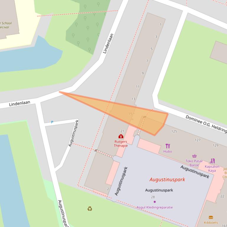 Kaart van postcodegebied 1185CK.