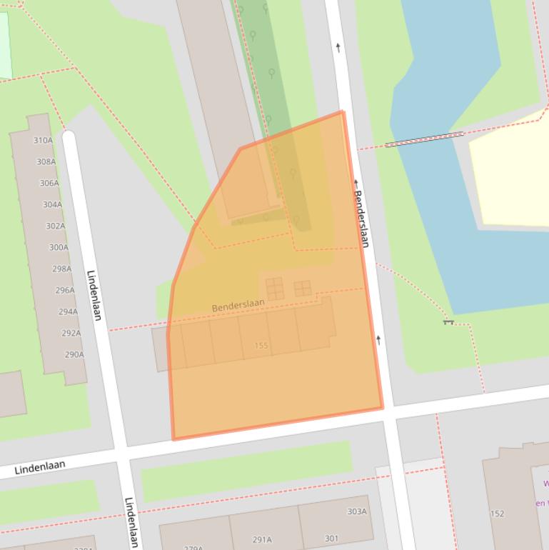 Kaart van postcodegebied 1185EJ.