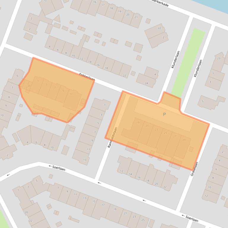 Kaart van postcodegebied 1185JA.