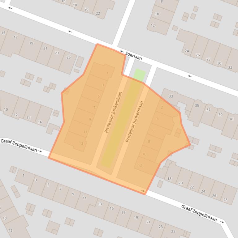 Kaart van postcodegebied 1185JL.