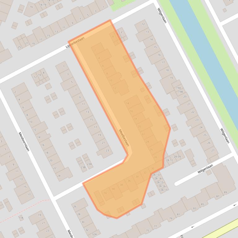 Kaart van postcodegebied 1185JV.