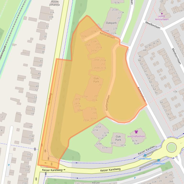 Kaart van postcodegebied 1185MX.