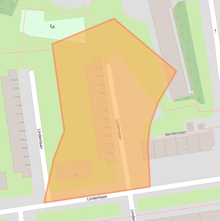 Kaart van postcodegebied 1185NJ.