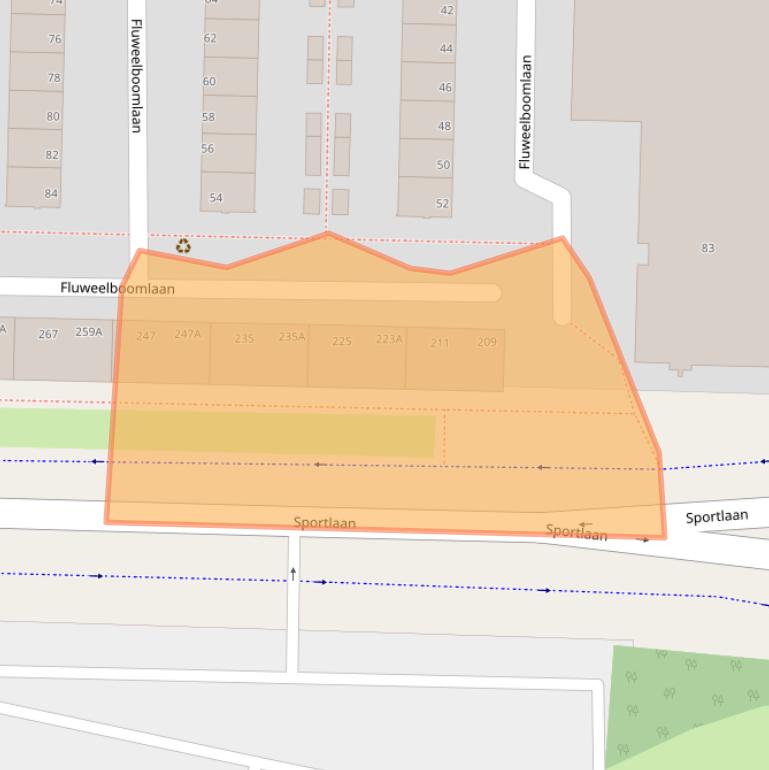 Kaart van postcodegebied 1185PS.