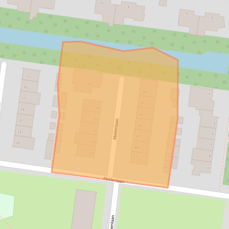 Kaart van postcodegebied 1185RV.