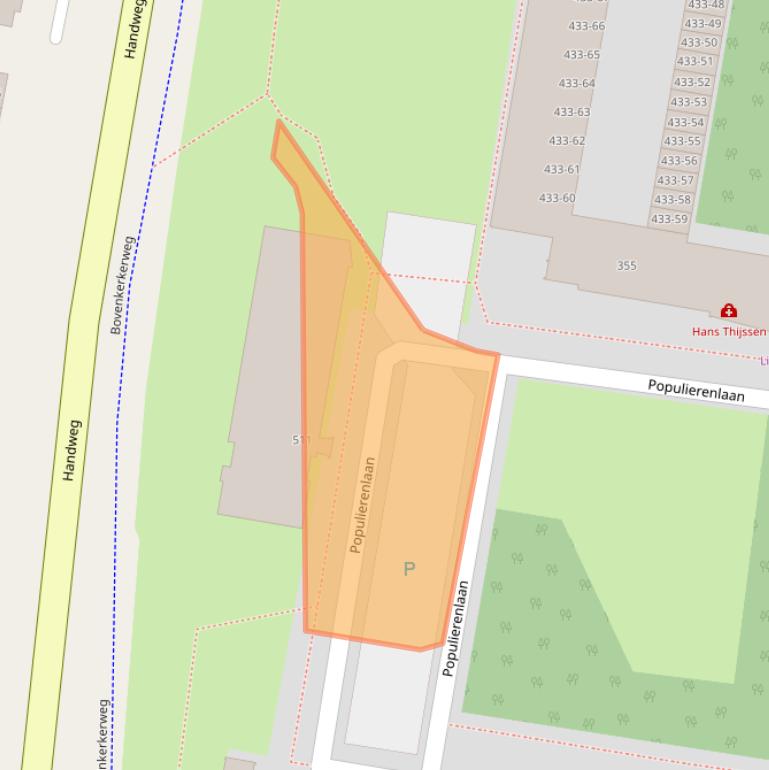 Kaart van postcodegebied 1185ST.