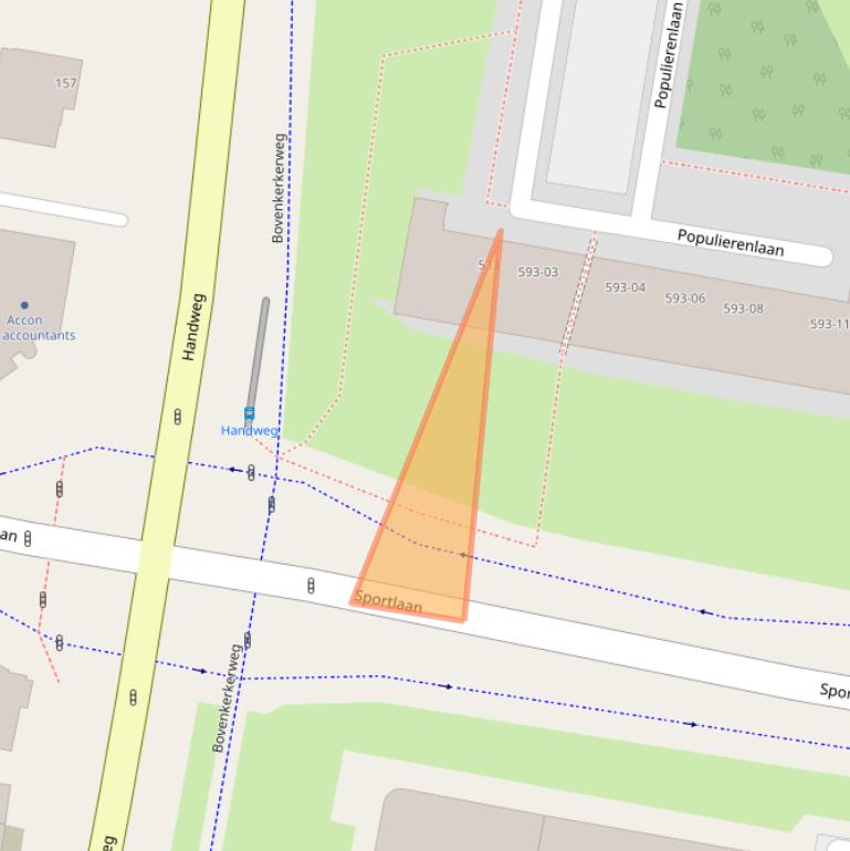 Kaart van postcodegebied 1185SW.