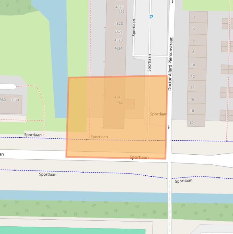 Kaart van postcodegebied 1185TP.