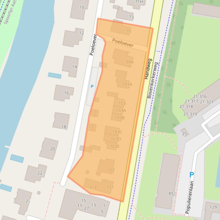 Kaart van postcodegebied 1185TV.