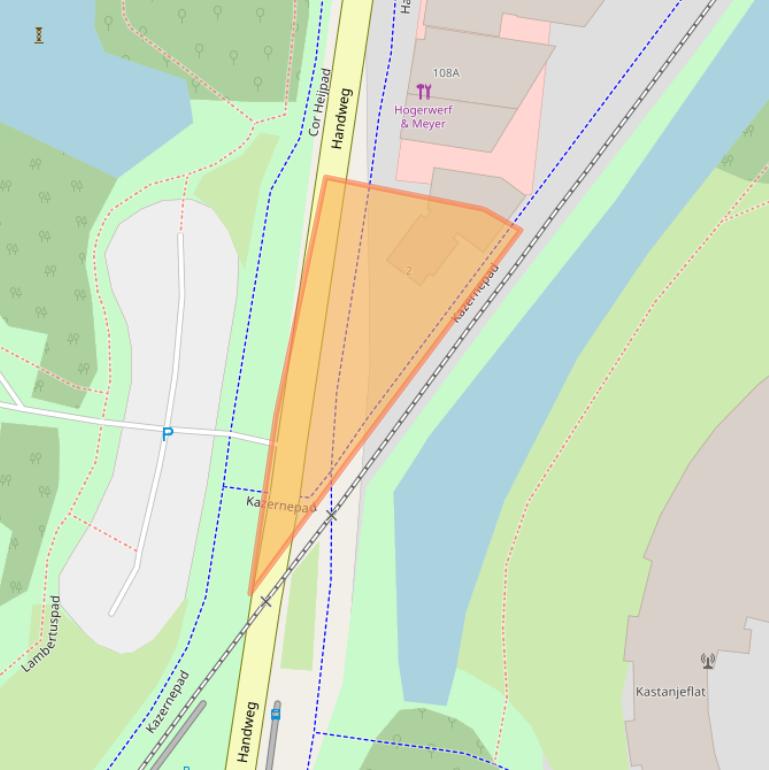 Kaart van postcodegebied 1185TZ.