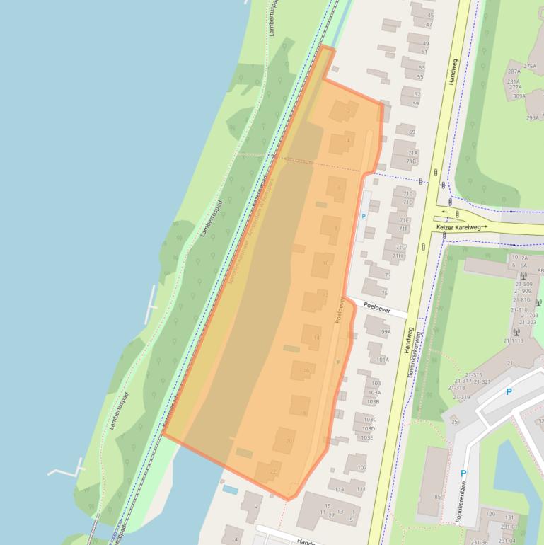 Kaart van postcodegebied 1185VD.