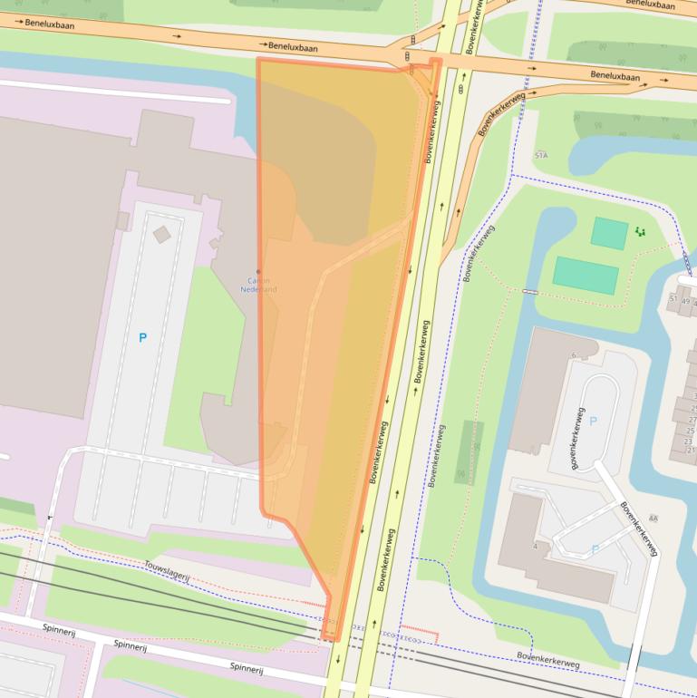 Kaart van postcodegebied 1185XB.