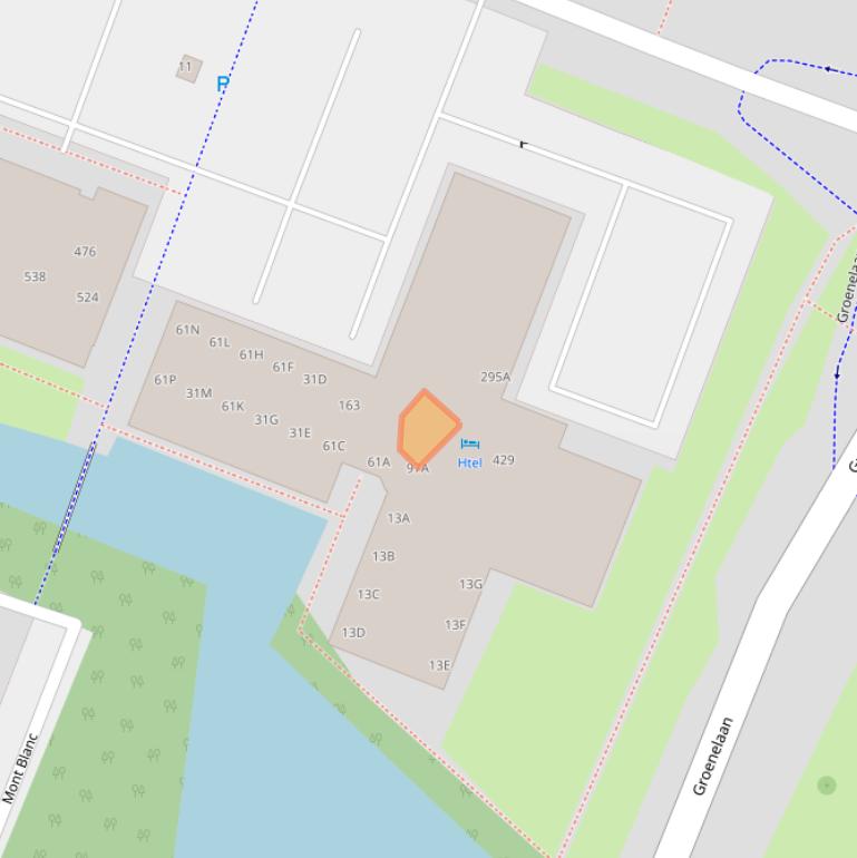 Kaart van postcodegebied 1186AH.