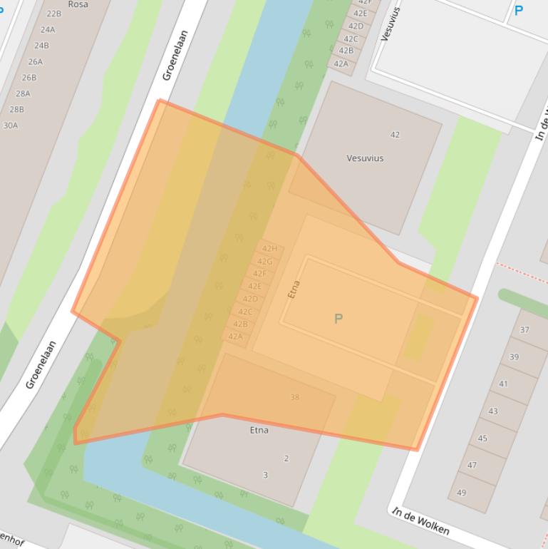 Kaart van postcodegebied 1186CN.