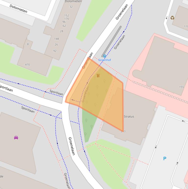 Kaart van postcodegebied 1186GK.