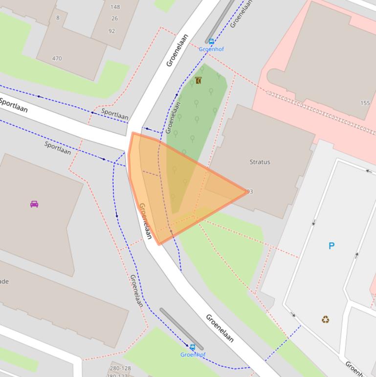 Kaart van postcodegebied 1186GL.