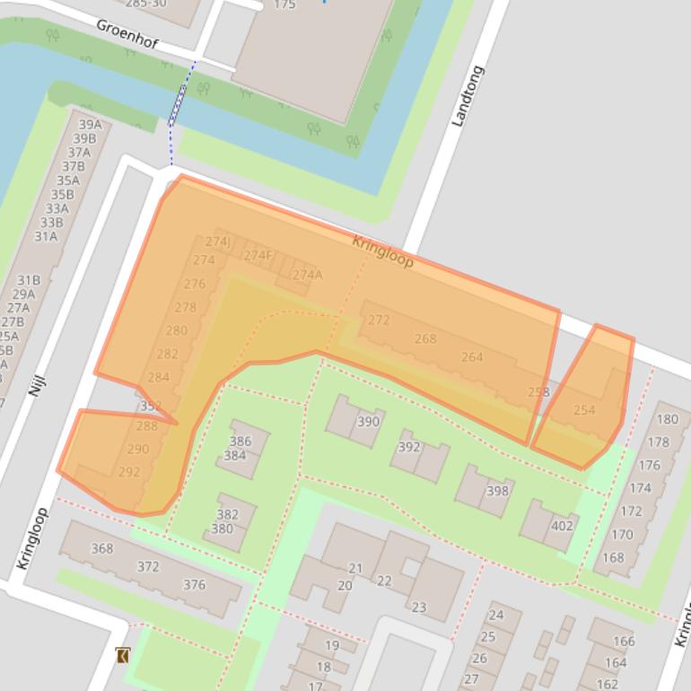 Kaart van postcodegebied 1186HM.