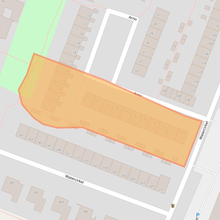 Kaart van postcodegebied 1186LG.