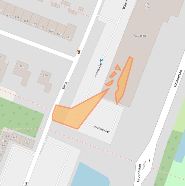 Kaart van postcodegebied 1186NJ.