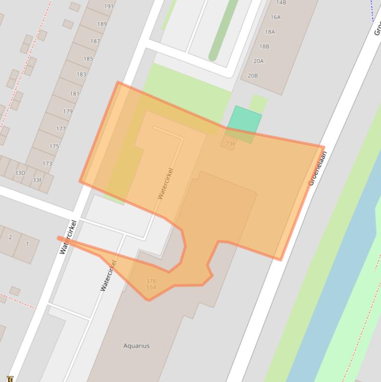 Kaart van postcodegebied 1186NP.