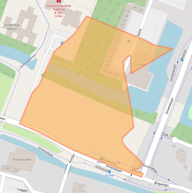 Kaart van postcodegebied 1186NR.