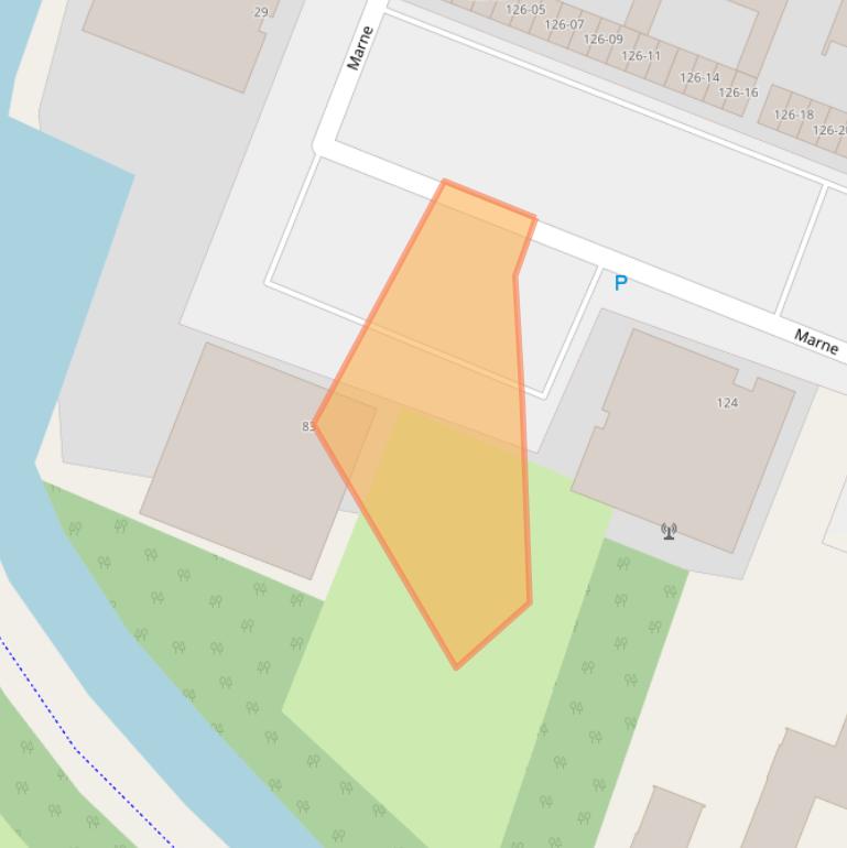 Kaart van postcodegebied 1186PC.