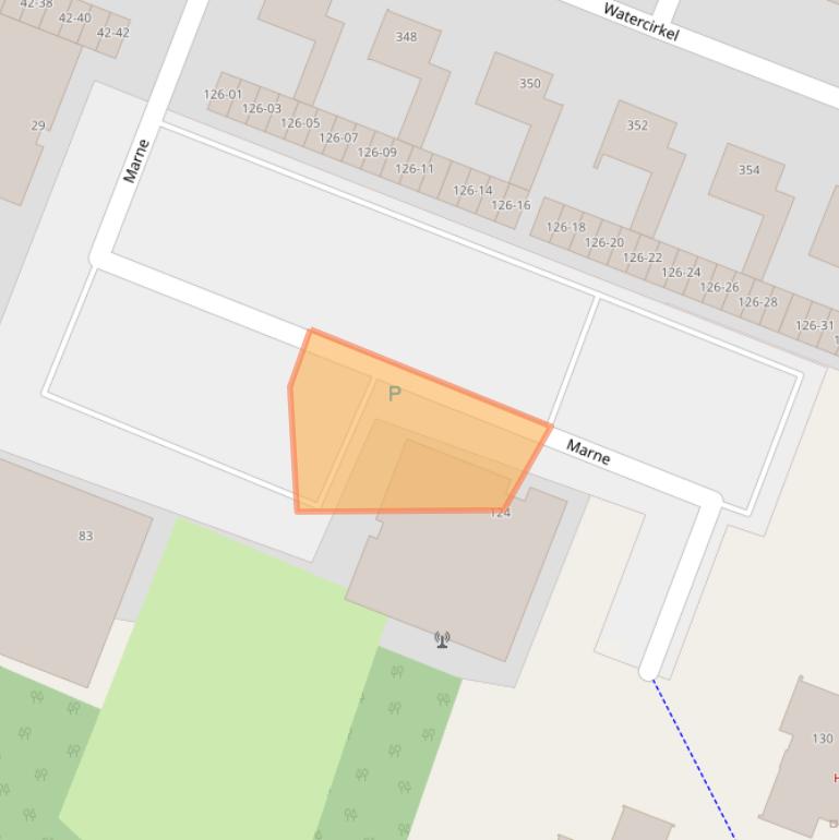 Kaart van postcodegebied 1186PH.