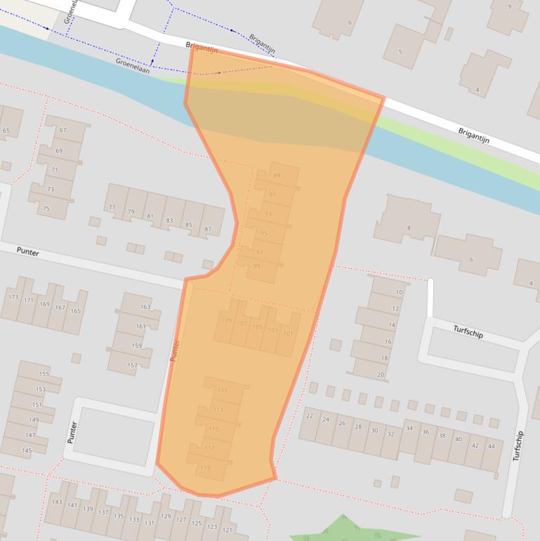 Kaart van postcodegebied 1186PN.