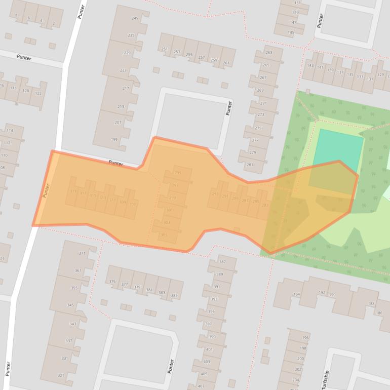 Kaart van postcodegebied 1186PW.