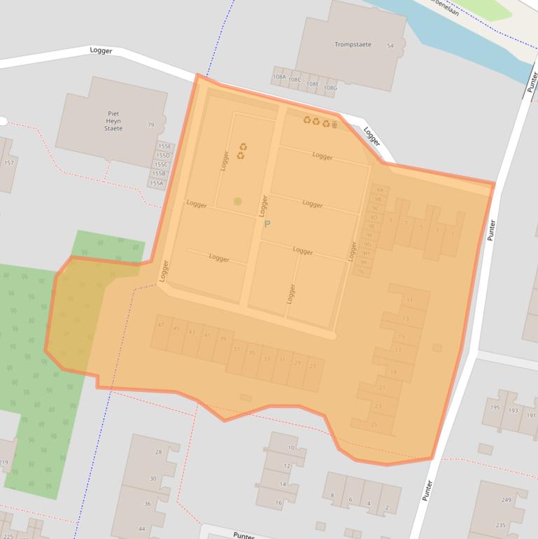 Kaart van postcodegebied 1186RM.