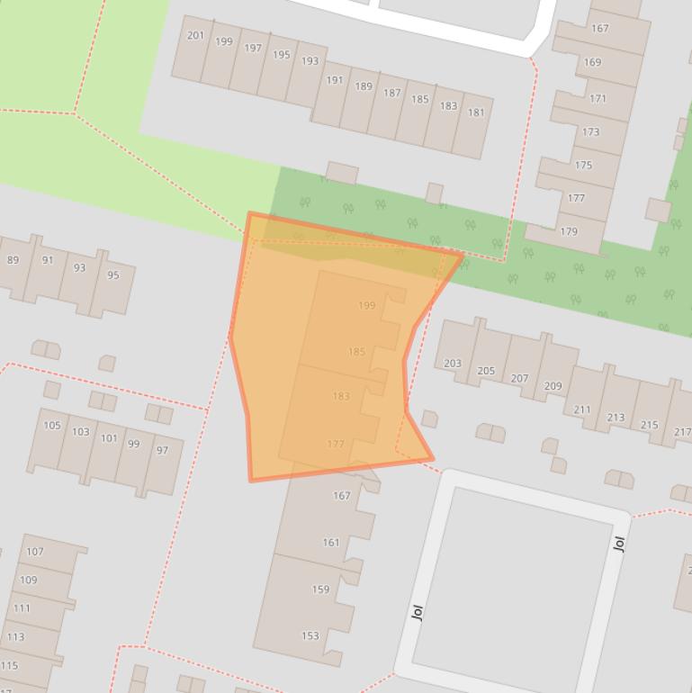 Kaart van postcodegebied 1186SK.